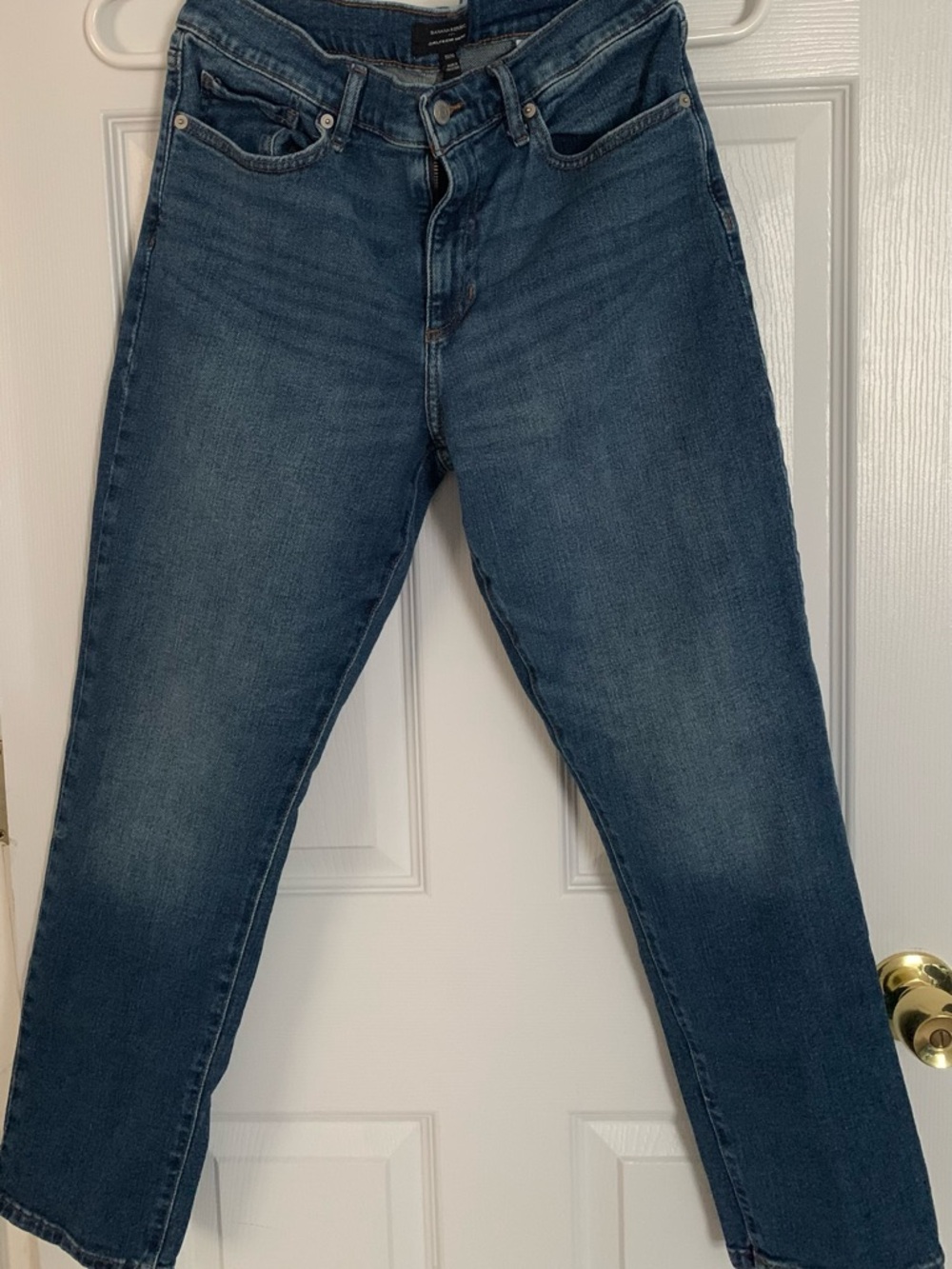 Banana Republic Women's Medium Blue Girlfriend Jeans